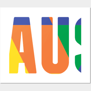 AUSOME Autism Awareness Posters and Art